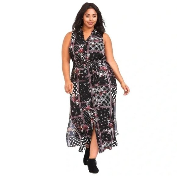 ♡ TORRID MAXI DRESS - Picture 1 of 11